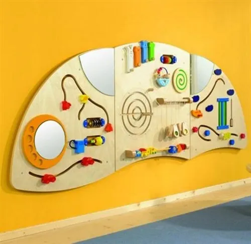 Learning & Sensory Activity Curve A Wall Panel