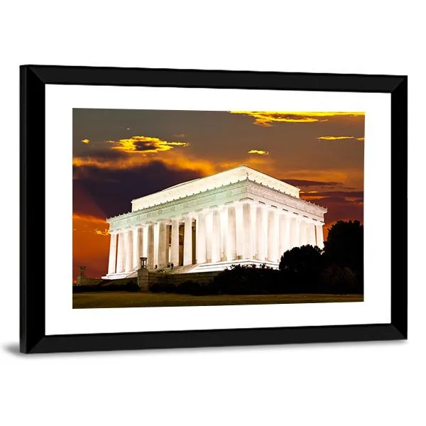 Lincoln Memorial Canvas Wall Art