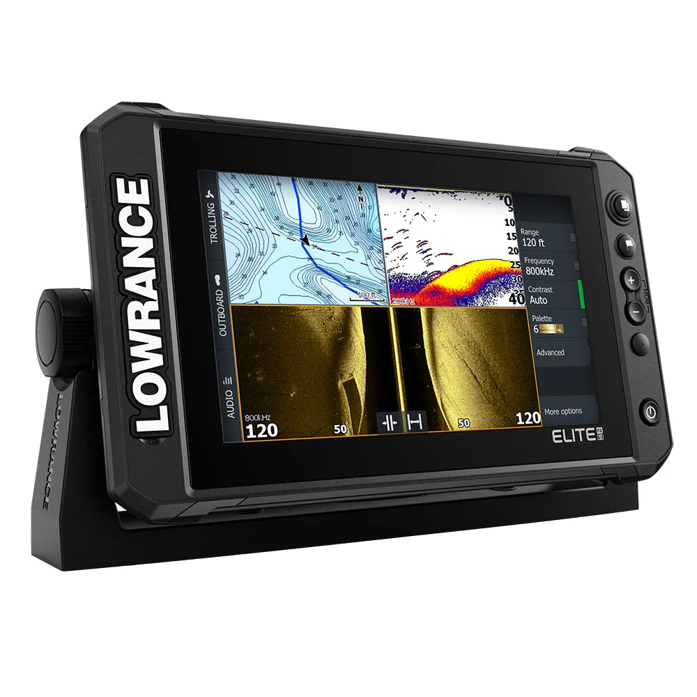 Lowrance Elite FS 9 Chartplotter/Fishfinder - No Transducer