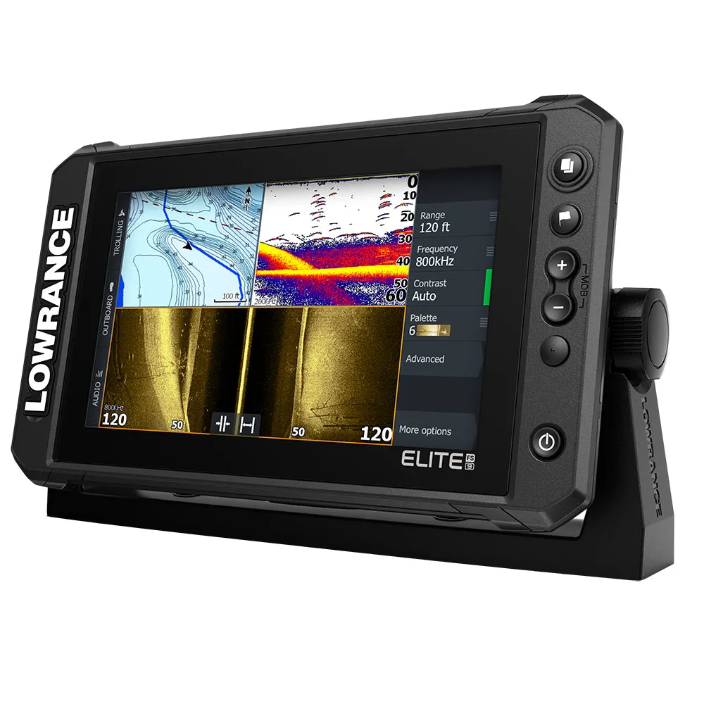 Lowrance Elite FS 9 Chartplotter/Fishfinder w/Active Imaging* 3-in-1 Transom Mount Transducer