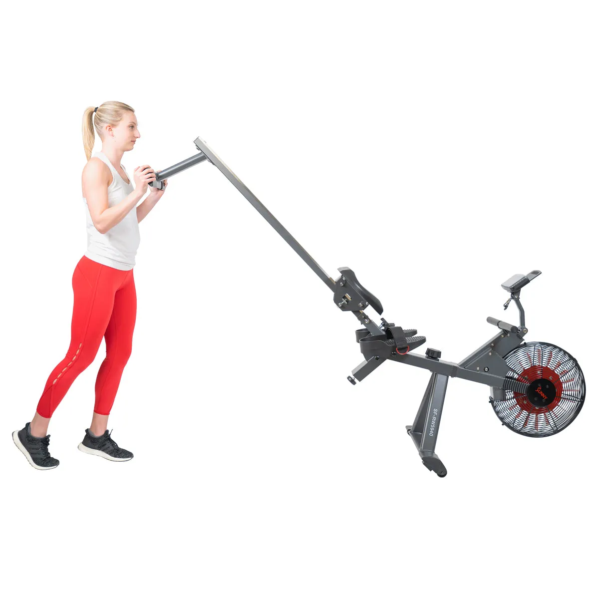 Magnetic Air Resistance Rowing Machine