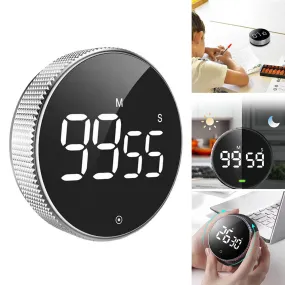 Magnetic Kitchen Timer Digital Timer Manual Countdown Alarm Clock Mechanical Cooking Timer Cooking Shower Study Stopwatch