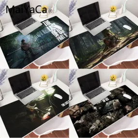 MaiYaCa Extra Large The Last of US Computer Mousepad Gamer Anti-slip Natural Rubber anime Mouse pad desk mat xl xxl 900x400mm