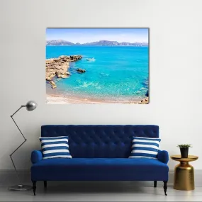 Mallorca La Victoria Beach Canvas Wall Art