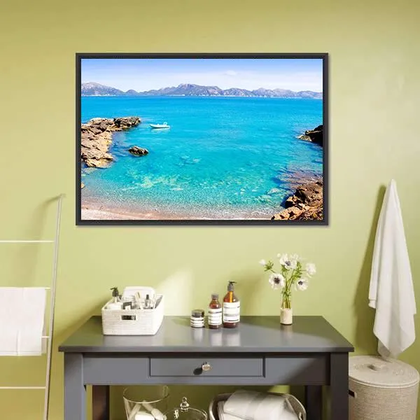 Mallorca La Victoria Beach Canvas Wall Art