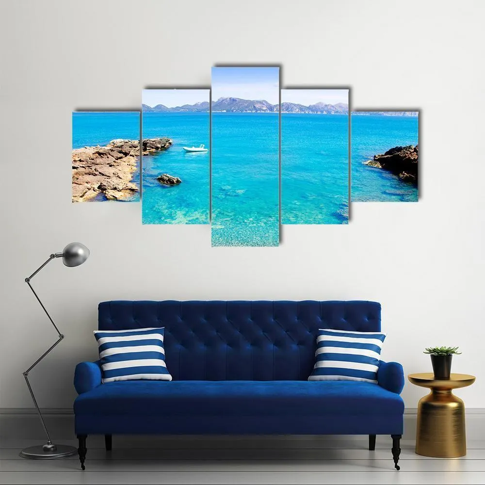 Mallorca La Victoria Beach Canvas Wall Art