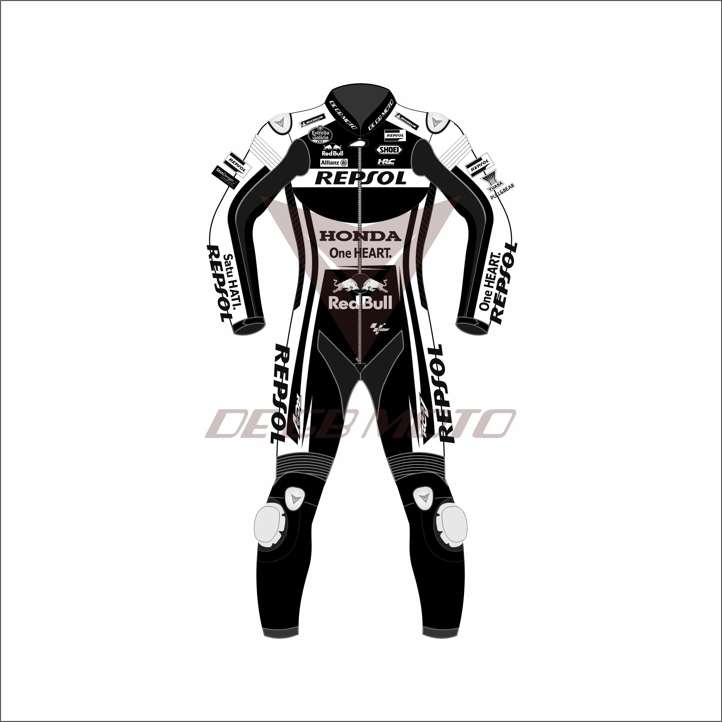 Marc Marquez Motorcycle/Motorbike Biker's Racing Leather Suit Model MotoGP 2022-2023