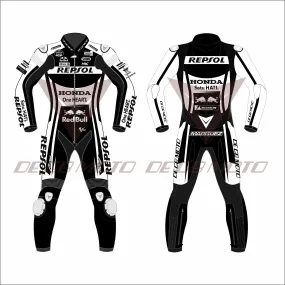 Marc Marquez Motorcycle/Motorbike Biker's Racing Leather Suit Model MotoGP 2022-2023