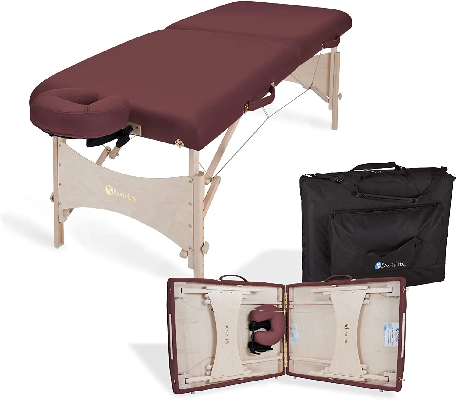 Massage Table, Foldable Physiotherapy Treatment Stretching Table, Eco-Friendly Design 30x73 Inches