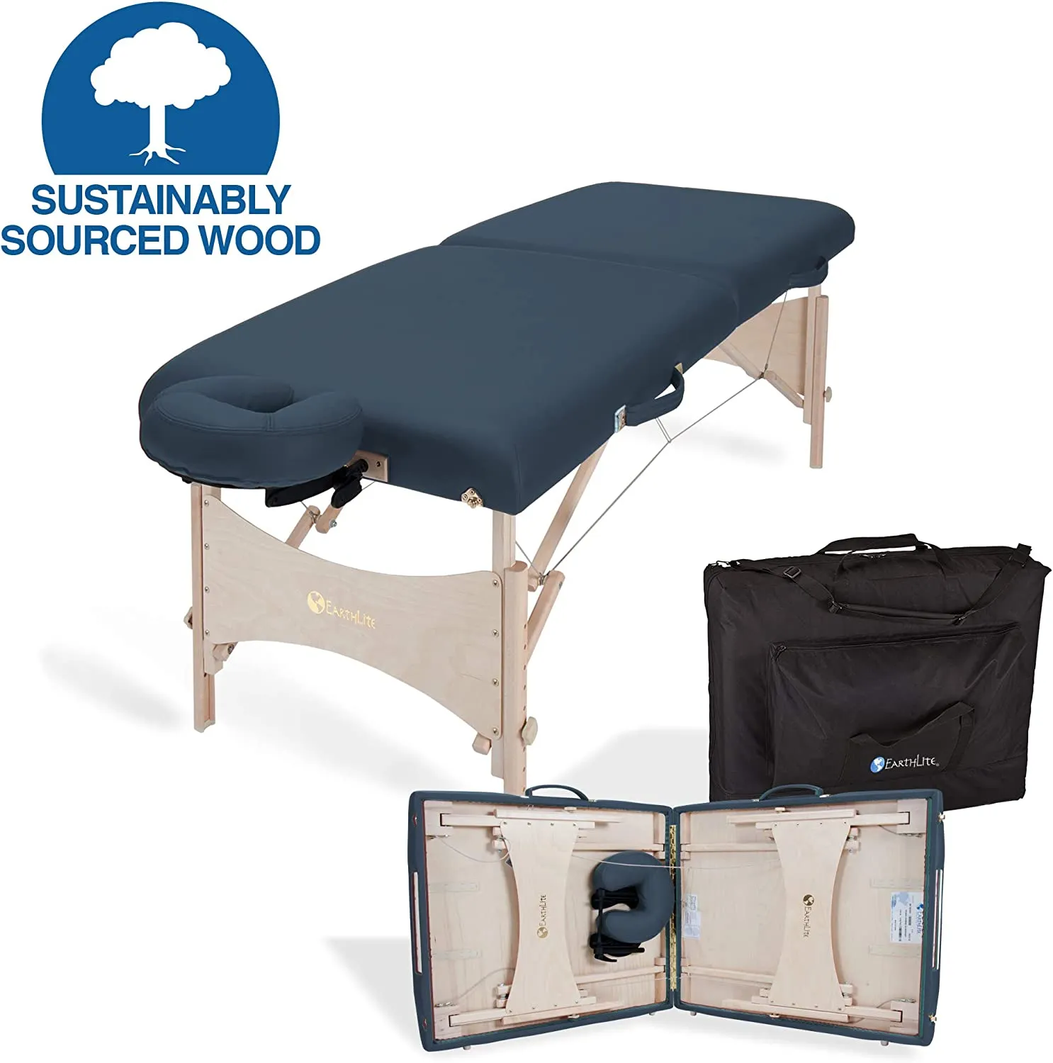 Massage Table, Foldable Physiotherapy Treatment Stretching Table, Eco-Friendly Design 30x73 Inches