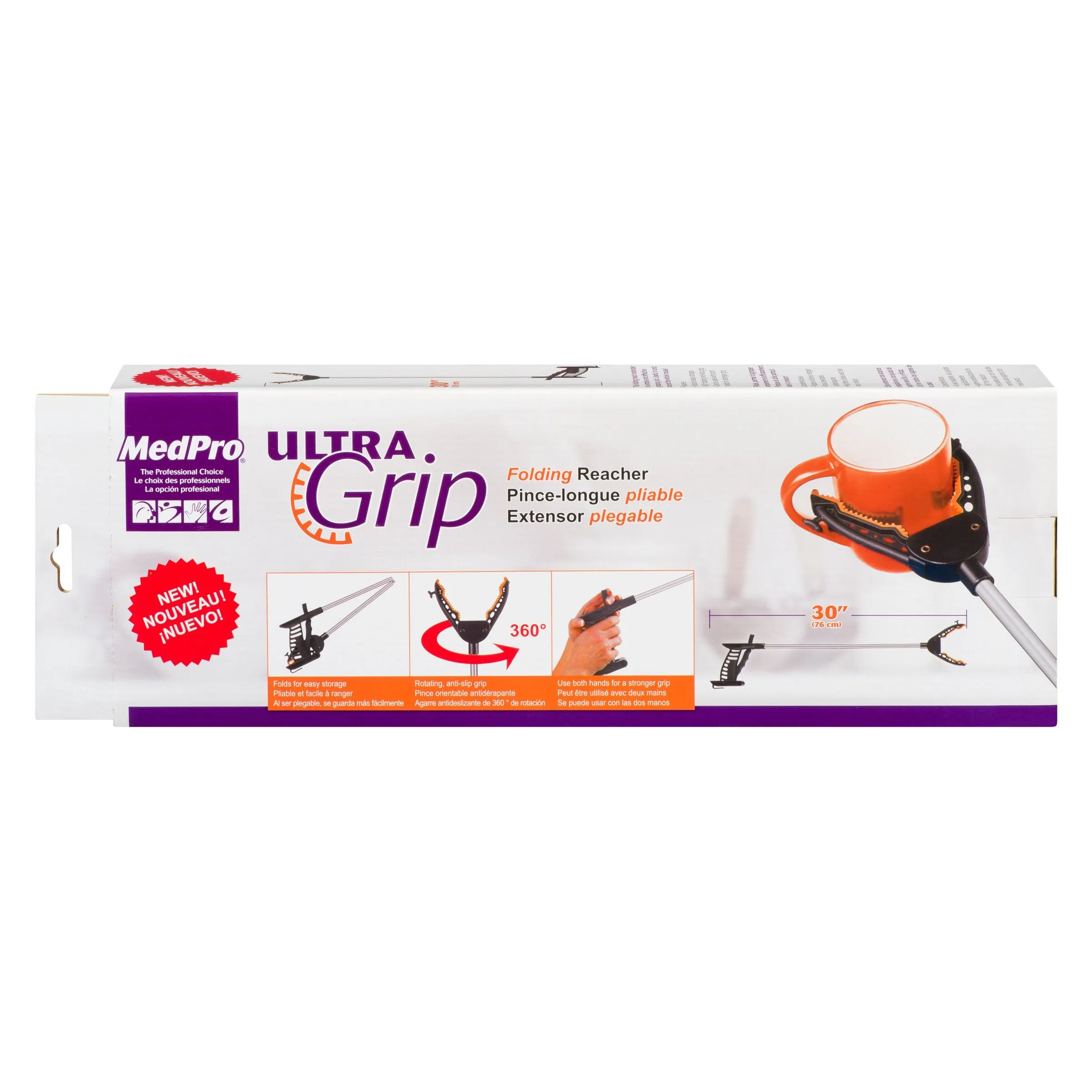 MedPro Ultra-Grip Folding Reacher