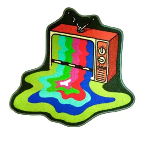 Melting Analog TV Rug