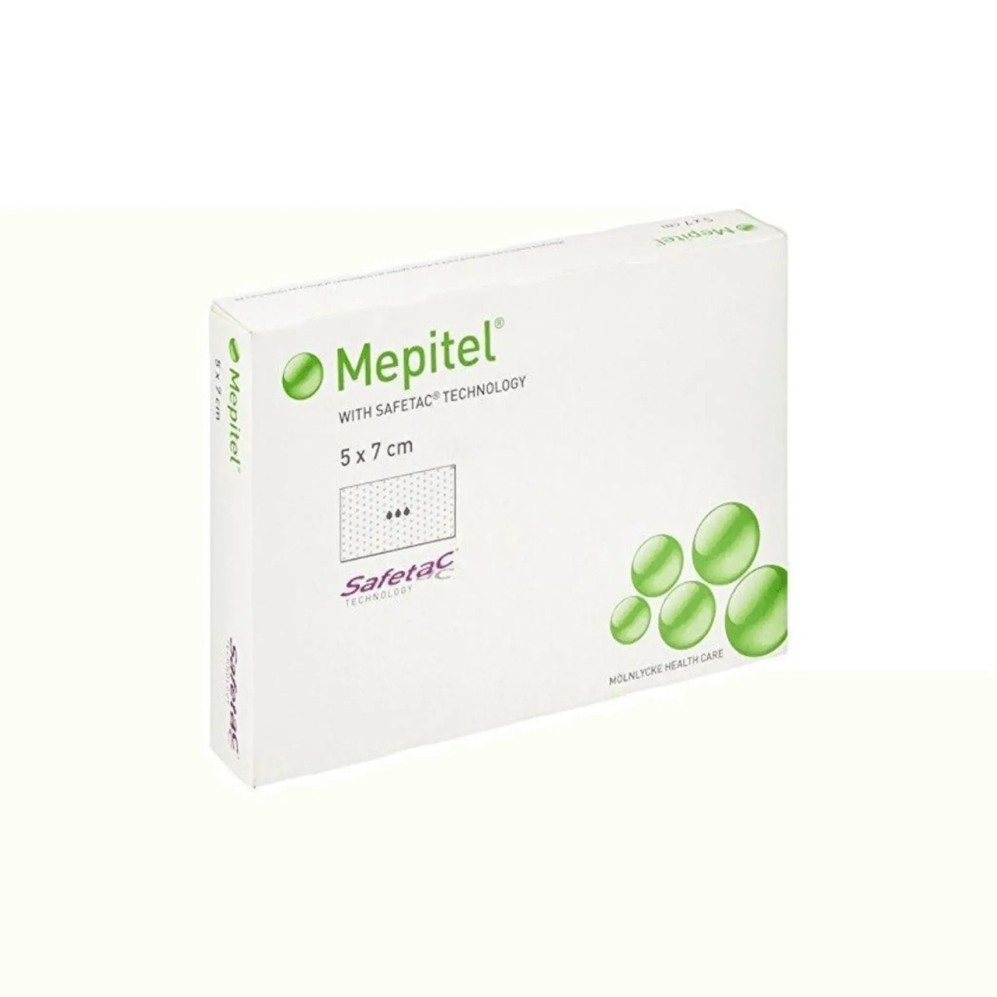 Mepitel Soft Silicone 5cm x 7cm 5 Dressing