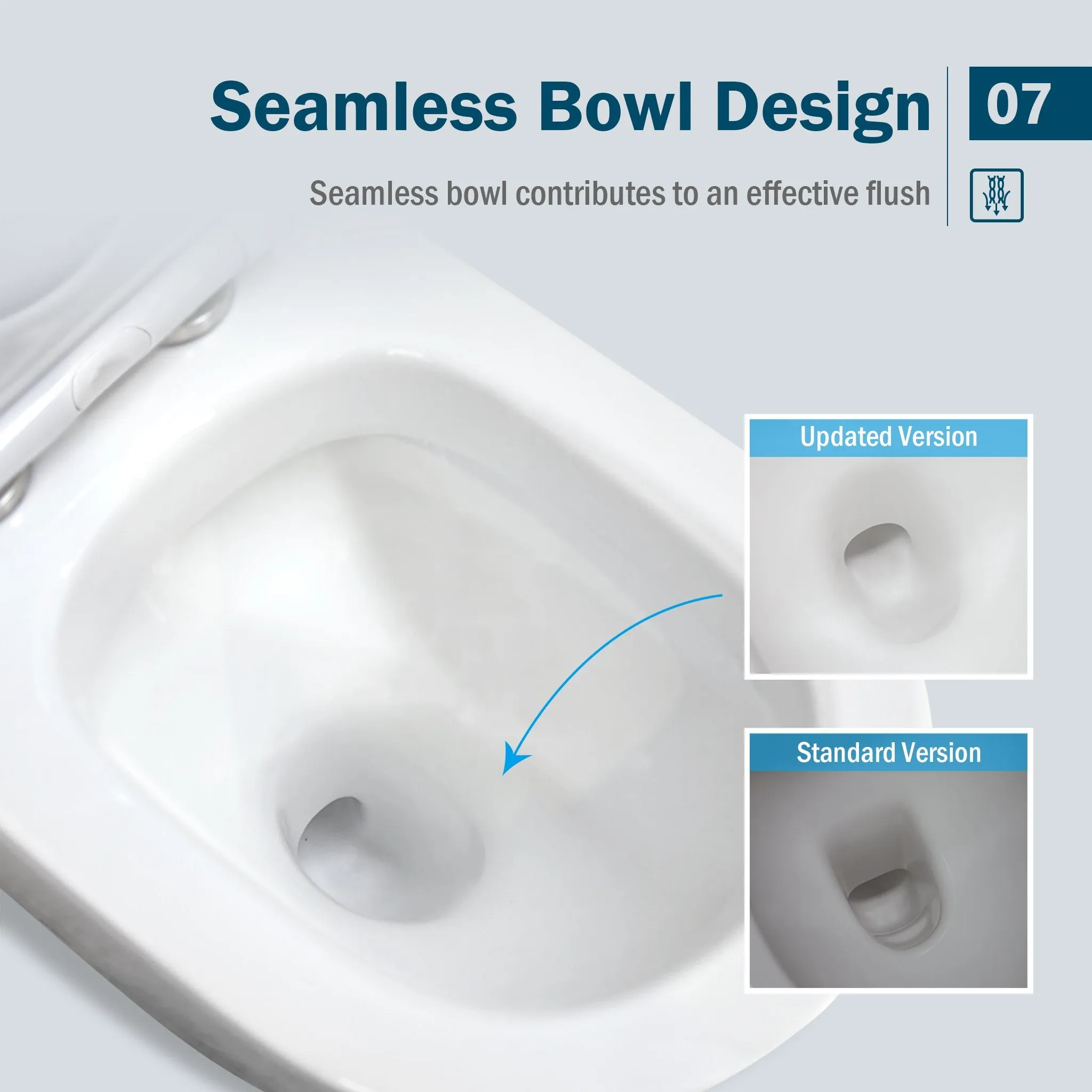 Mica Tornado Flush Wall Faced Toilet Suite