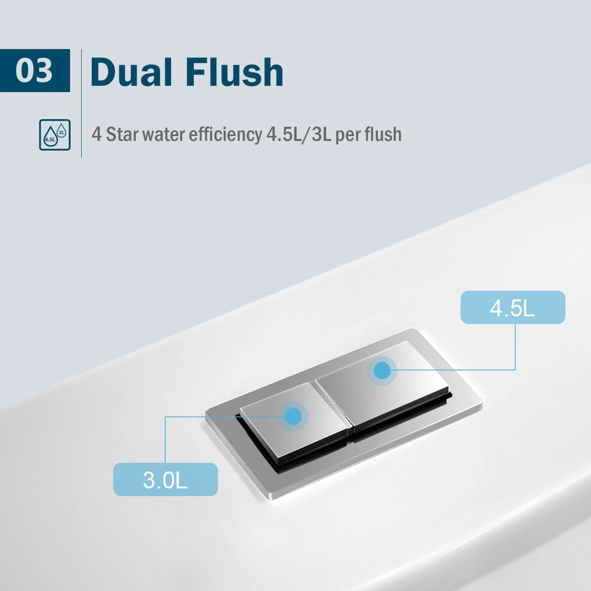 Mica Tornado Flush Wall Faced Toilet Suite