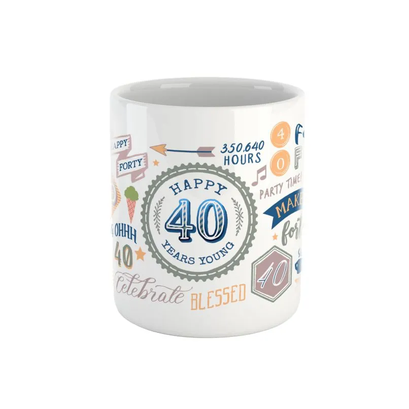 Milestone Birthday Ceramic Mug