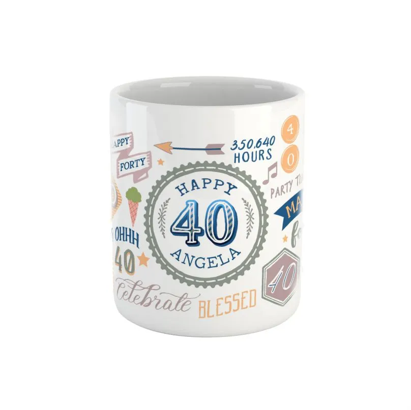 Milestone Birthday Ceramic Mug