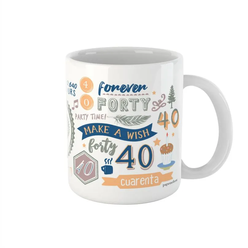 Milestone Birthday Ceramic Mug