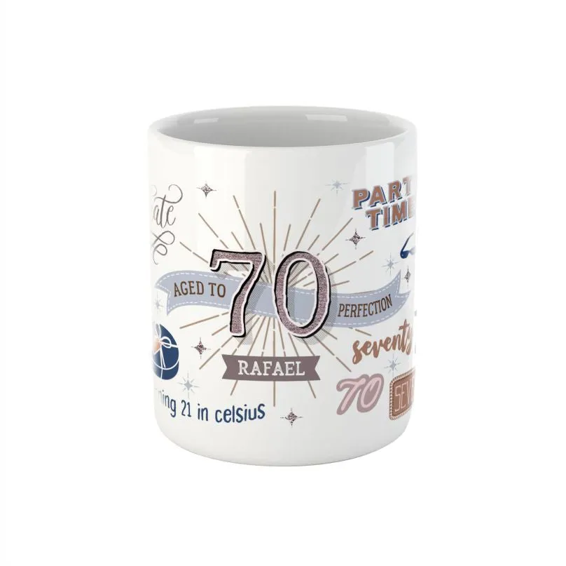 Milestone Birthday Ceramic Mug