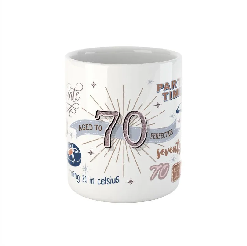 Milestone Birthday Ceramic Mug