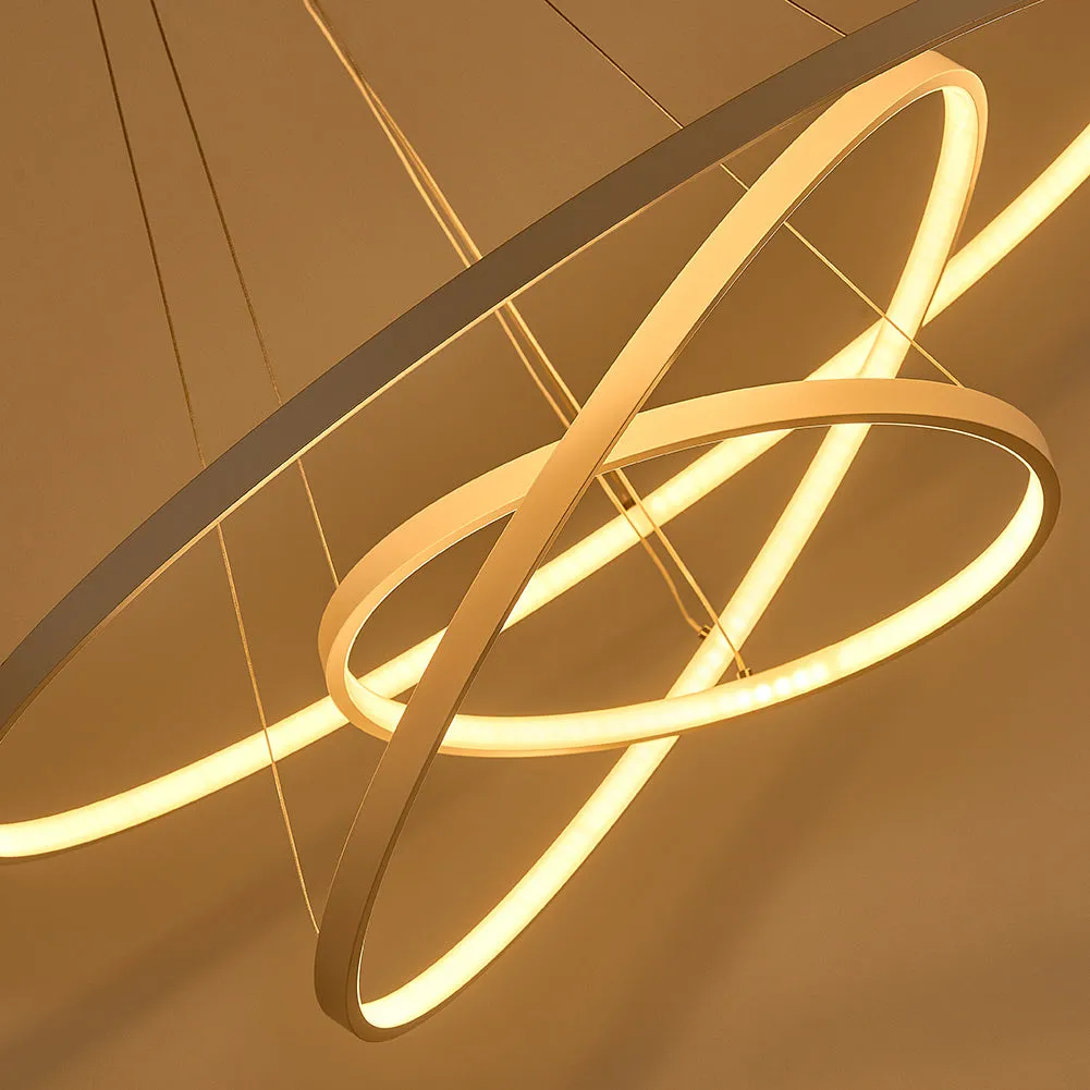 Modern Tiered LED Ceiling Hanging Pendant Light