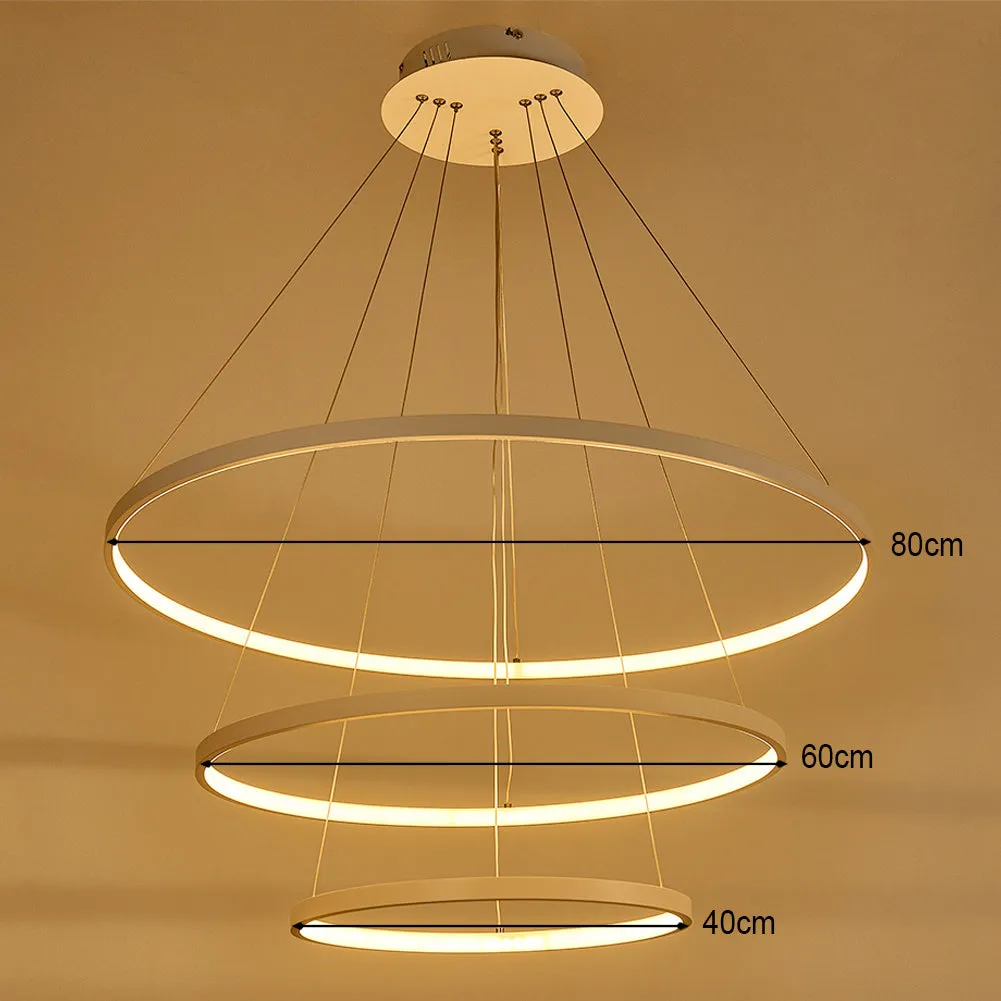 Modern Tiered LED Ceiling Hanging Pendant Light