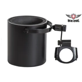 Motorcycle Cup Holder Flat Black