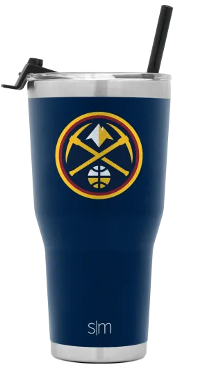 NBA Cruiser Tumbler with Flip Lid and Straw