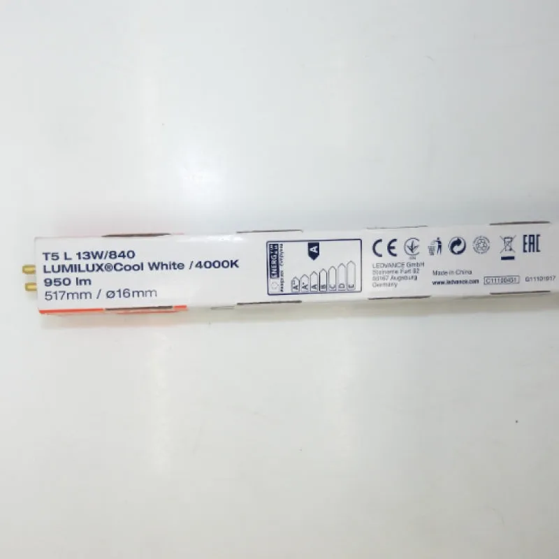 Osram Lumilux T5 Short Tubular Fluorescent Lamp L 13 W/840