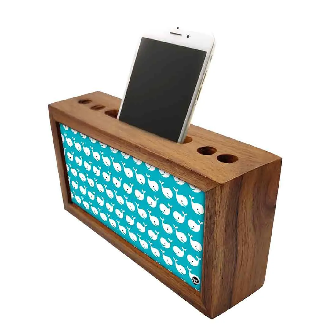 Pen Mobile Stand Holder Desk Organizer - Cute Fish