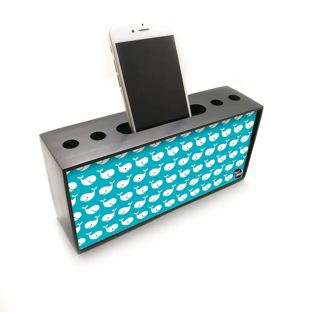 Pen Mobile Stand Holder Desk Organizer - Cute Fish