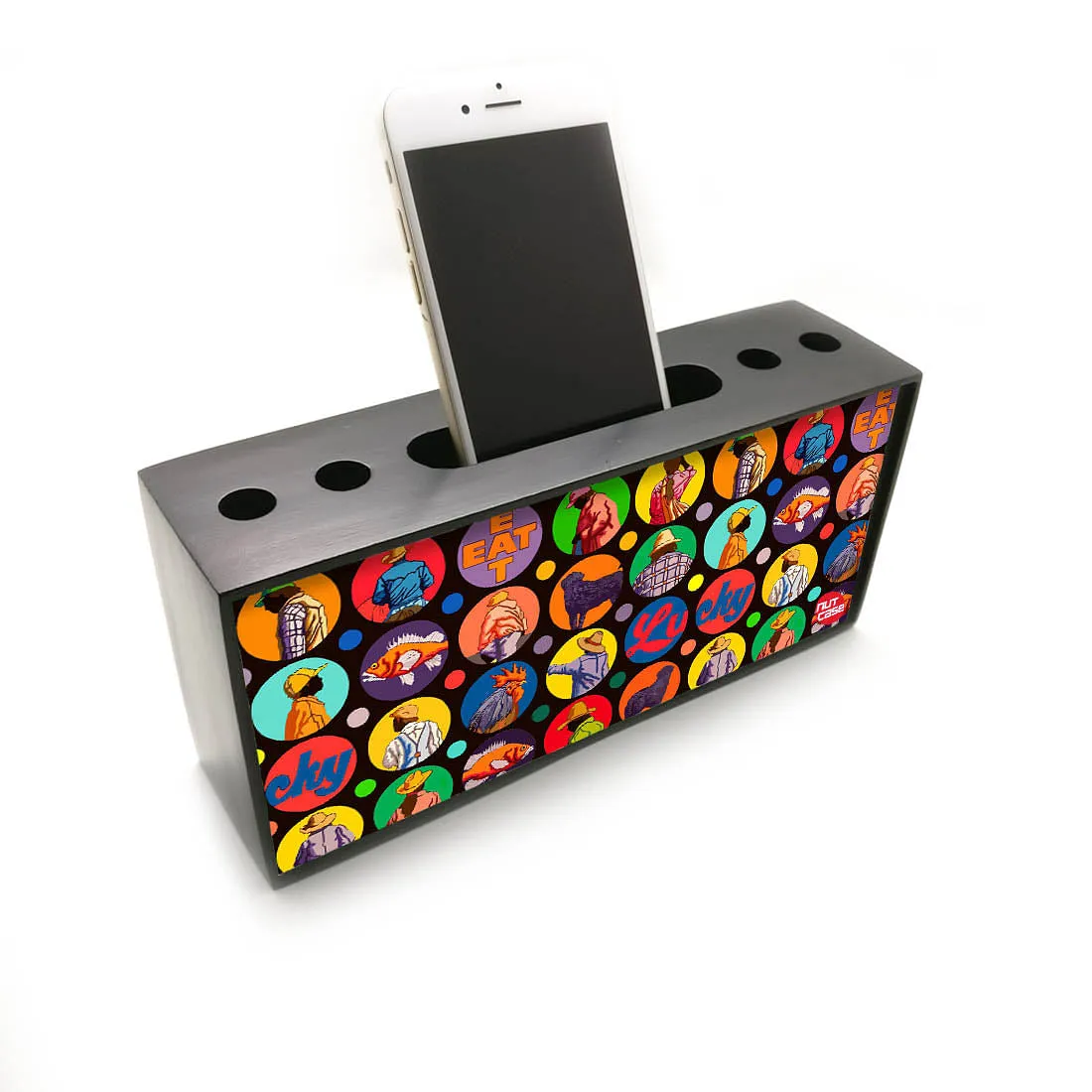 Pen Mobile Stand Holder Desk Organizer - Lucky Art