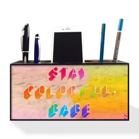 Pen Mobile Stand Holder Desk Organizer - Stay Colorful