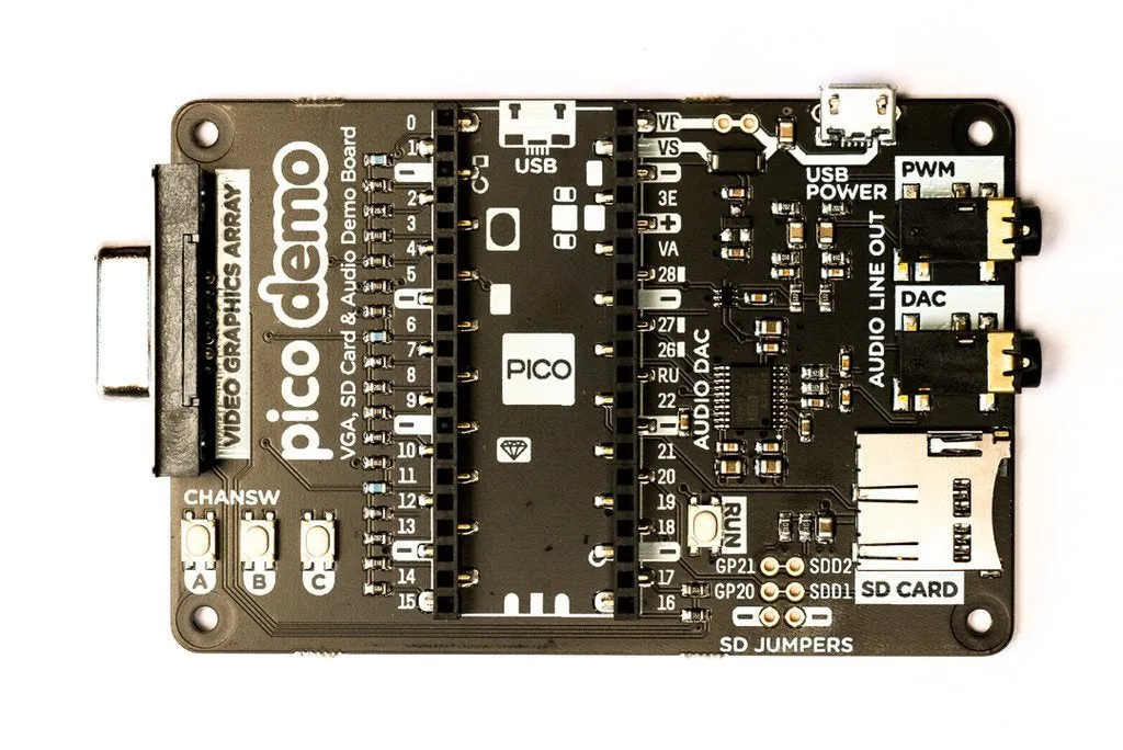 Pimoroni Pico VGA Demo Base