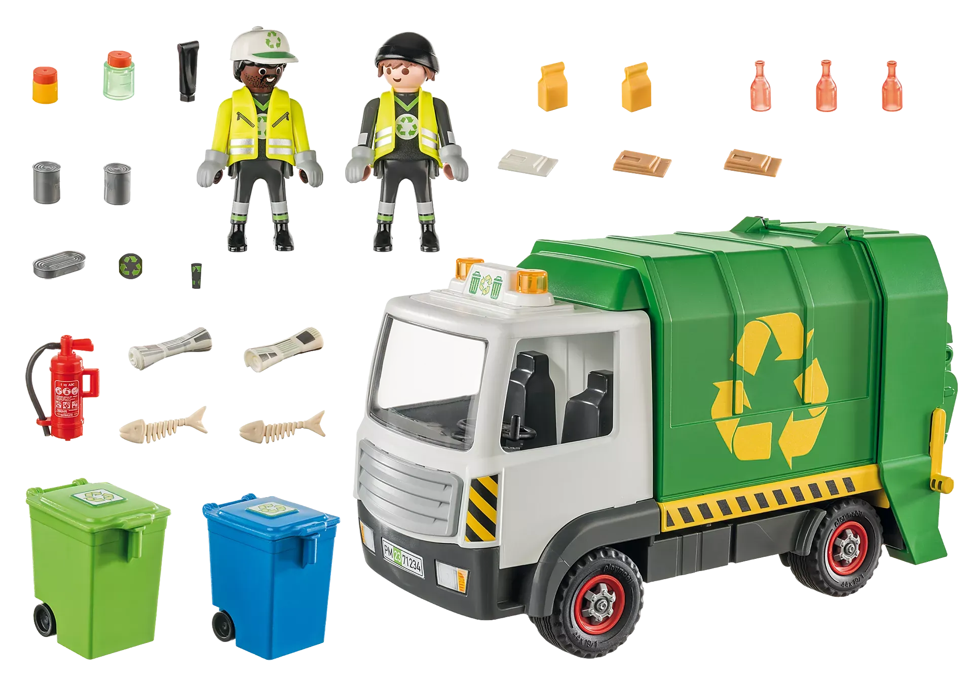 Playmobil City Action: Recycling Truck 71234