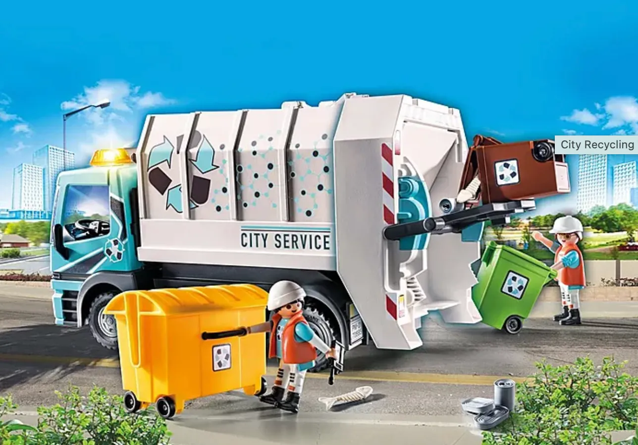 Playmobil City Life Recycling Truck - 70885