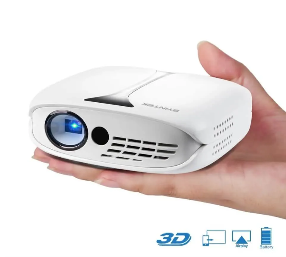 Portable 3D-Ready 1080p LED Projector for Smartphones