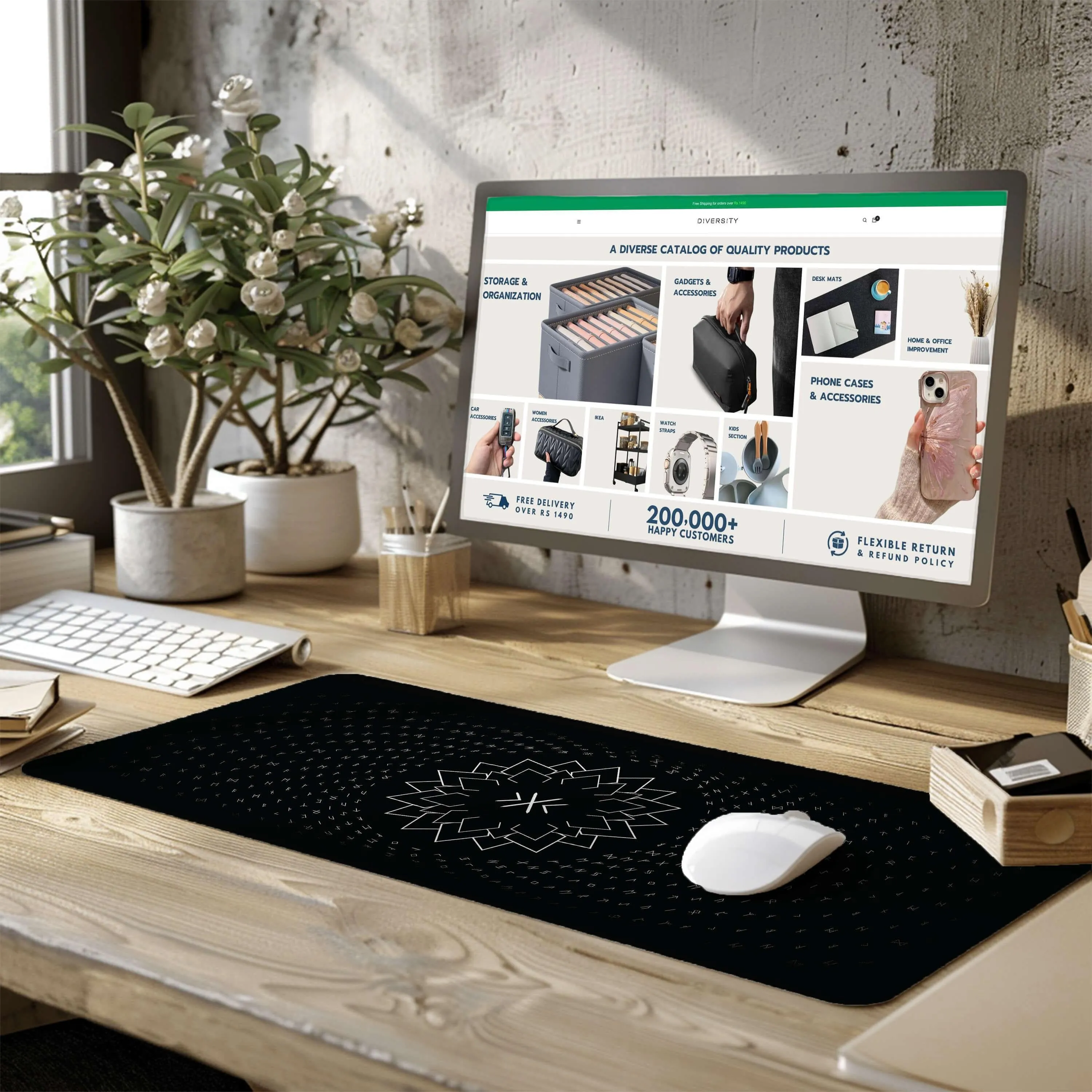 Printed Desk Mat - Magic