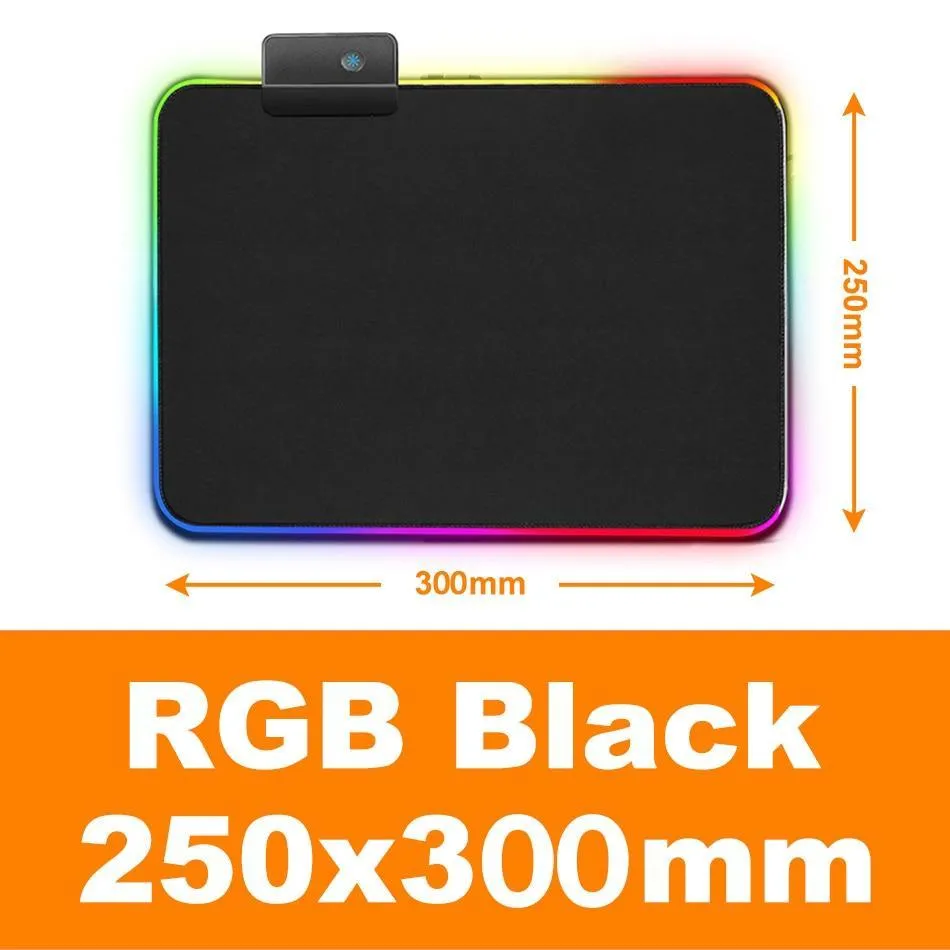 RGB LED Large Spacious Mousemat: Ideal for gaming or design work