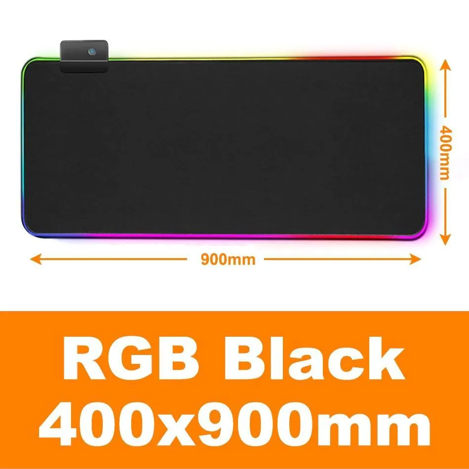 RGB LED Large Spacious Mousemat: Ideal for gaming or design work