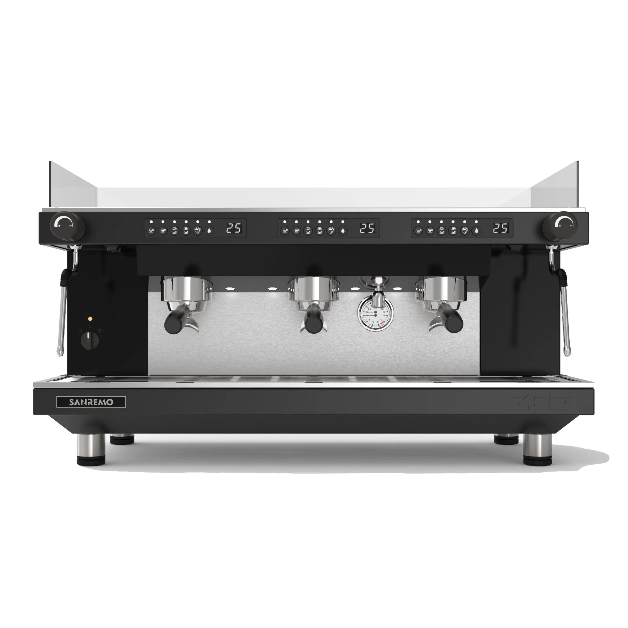 Sanremo Zoe Competition 3 Group Volumetric Espresso Machine - Black