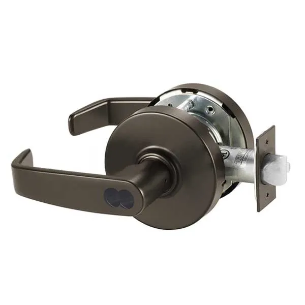 Sargent - 10G05 - Mechanical Cylindrical Lock - L Rose / L Lever - Entrance/Office - SFIC - 10BE - Dark Oxidized Satin Bronze - Grade 1