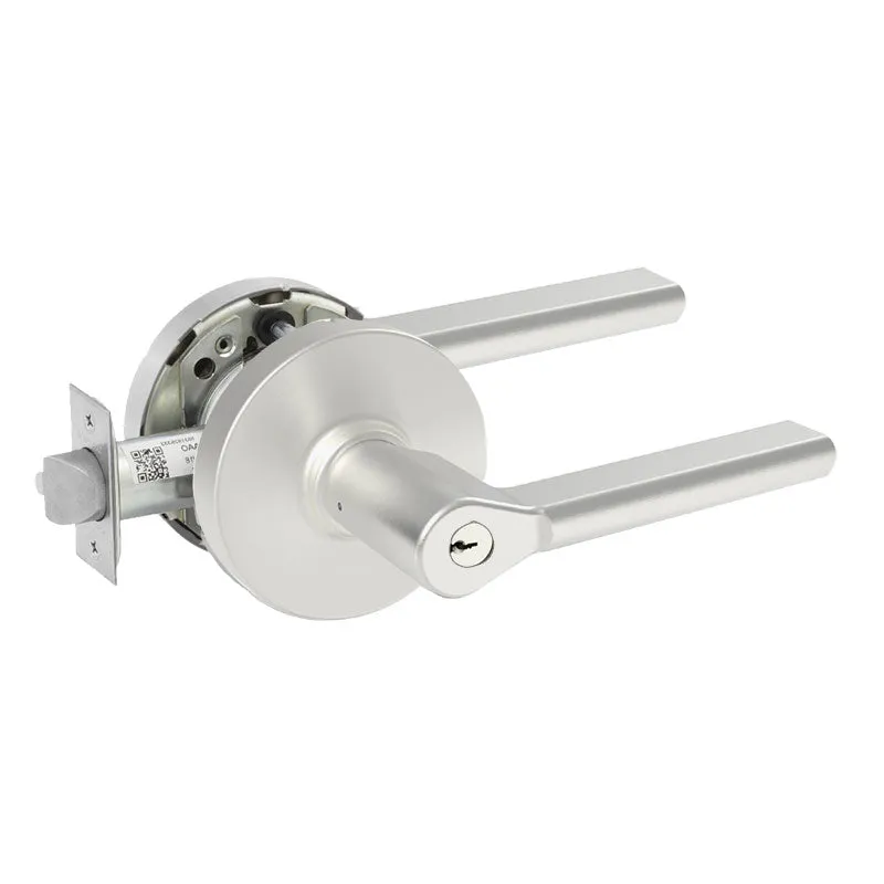 Sargent 10XG16-LMD Cylindrical Lever Lock, Classroom Security, Apartment, Exit or Privacy Function, LA Keyway, L Rose, MD Lever, Grade 1