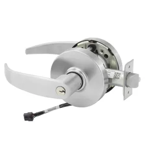 Sargent 10XG70-LP Fail Safe Cylindrical Electromechanical Lock, LA Keyway, L Rose, P Lever, Grade 1