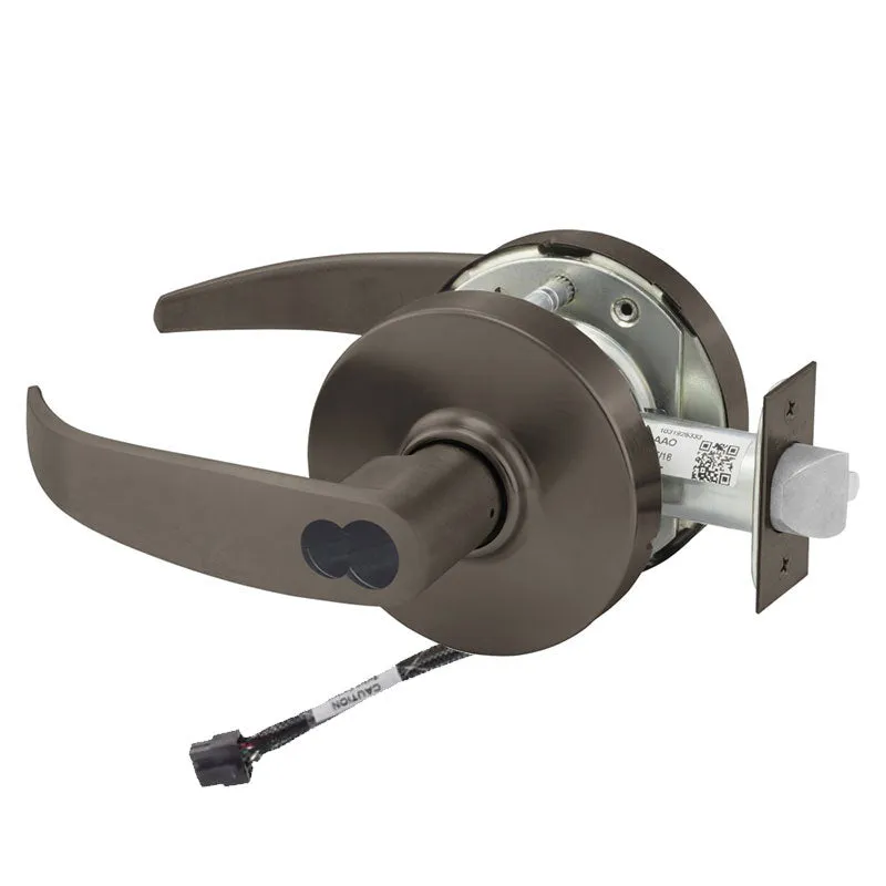 Sargent 60-10XG70-LP Fail Safe Cylindrical Electromechanical Lock, LFIC Less Core, L Rose, P Lever, Grade 1