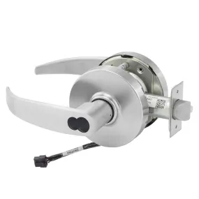 Sargent 60-10XG71-LP Fail Secure Cylindrical Electromechanical Lock, LFIC Less Core, L Rose, P Lever, Grade 1