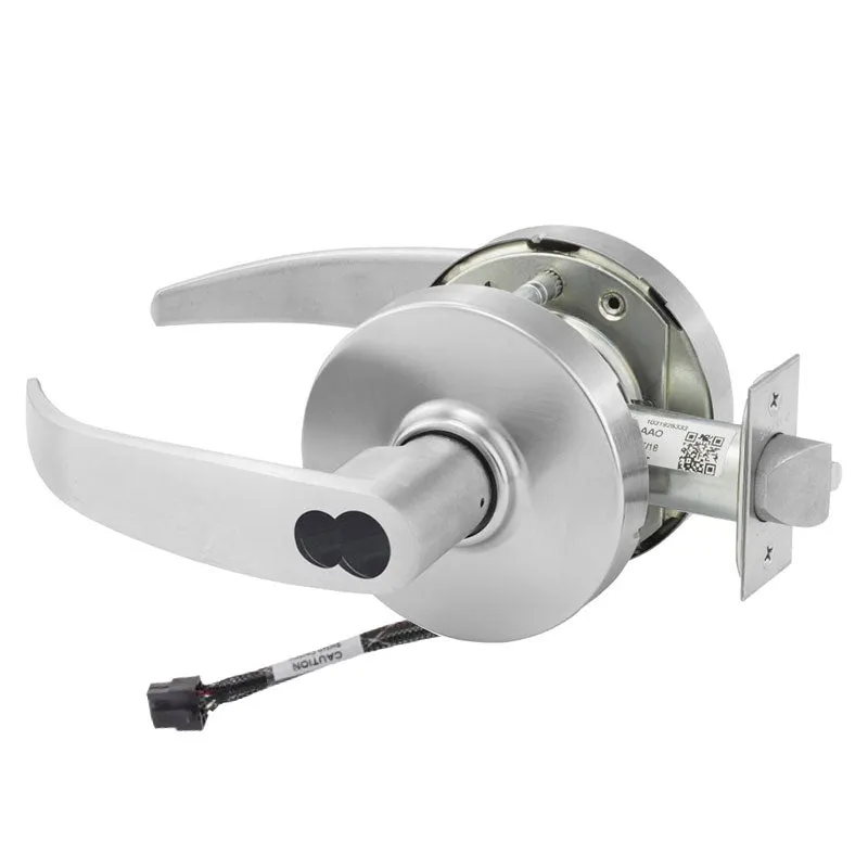 Sargent 60-10XG71-LP Fail Secure Cylindrical Electromechanical Lock, LFIC Less Core, L Rose, P Lever, Grade 1