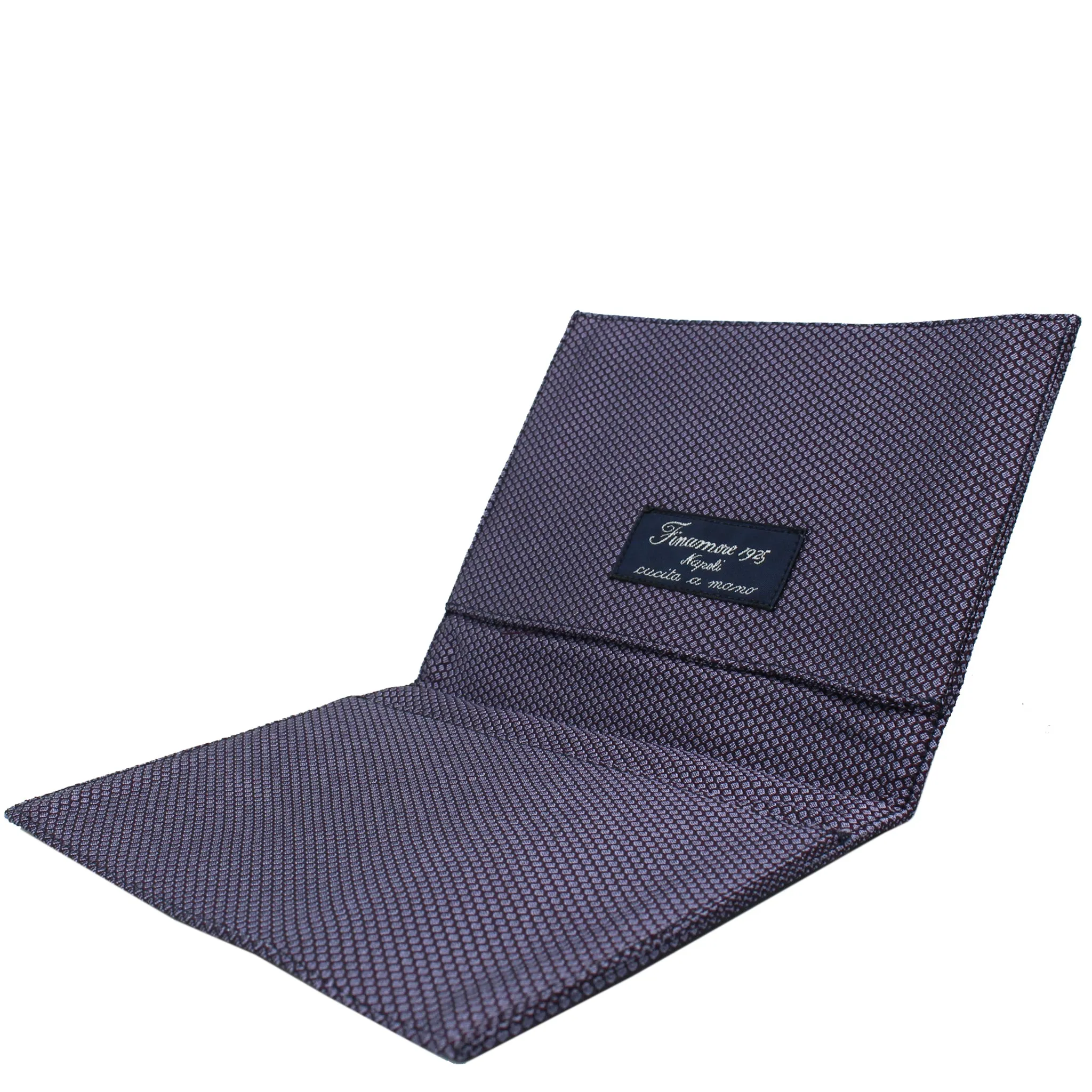 Silk document holder purple rumble pattern