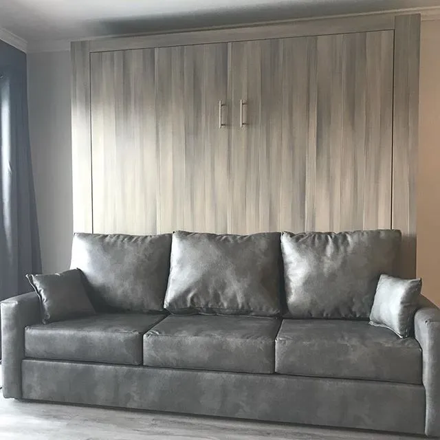 Sofa and Panel Bed Ensemble