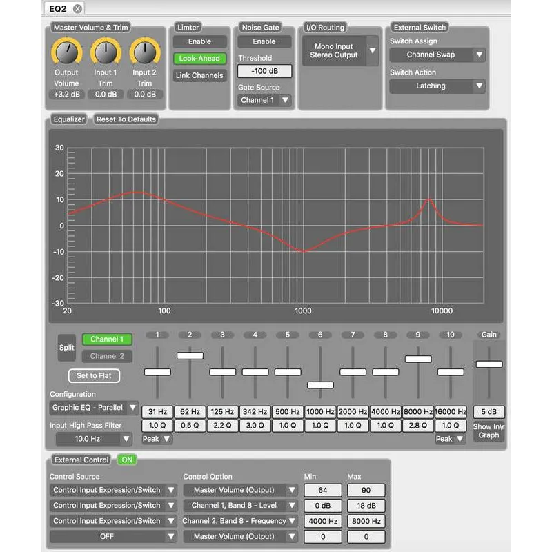 Source Audio EQ2 Programmable EQ